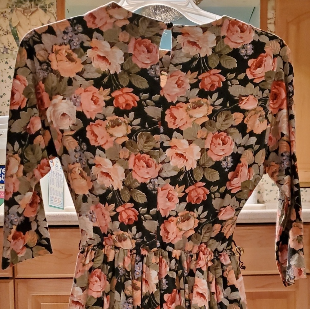 Vintage 80s Balloon Mini Dress